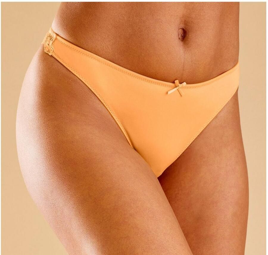 Petite fleur String achter geheel van fijne jacquard-kant (3 stuks) - Foto 3