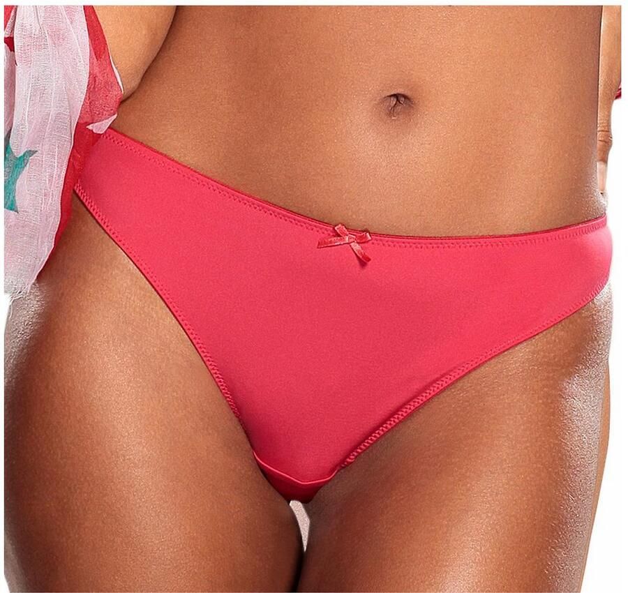 Petite fleur String achter geheel van fijne jacquard-kant (3 stuks) - Foto 4