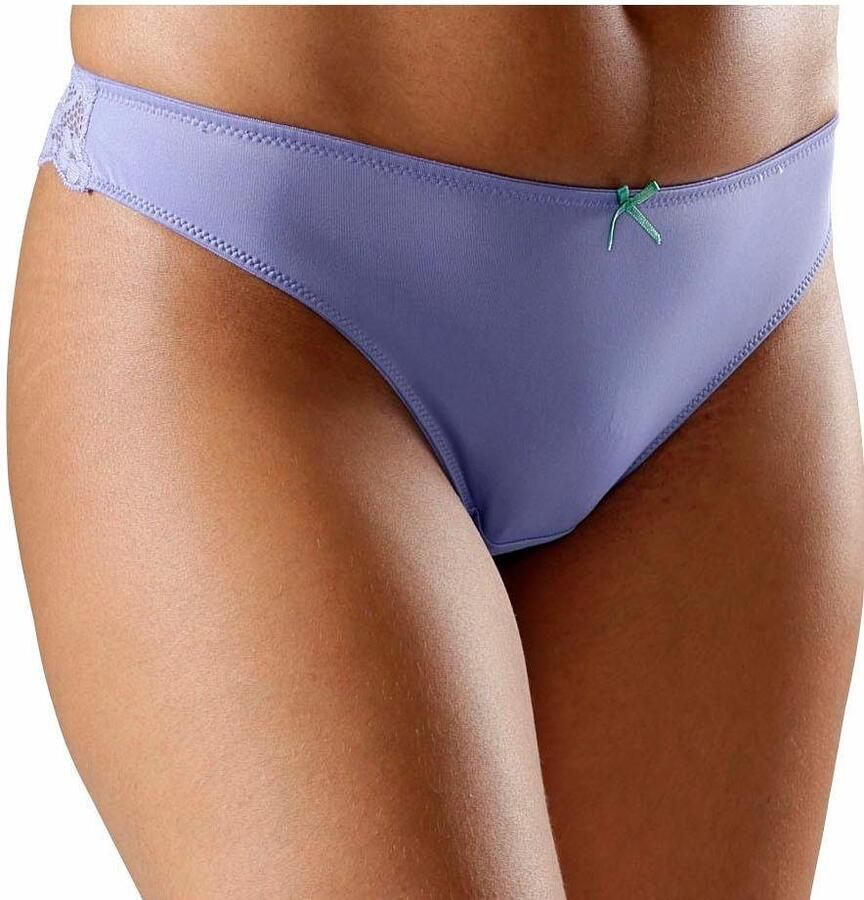 Petite fleur String achter geheel van fijne jacquard-kant (3 stuks) - Foto 6