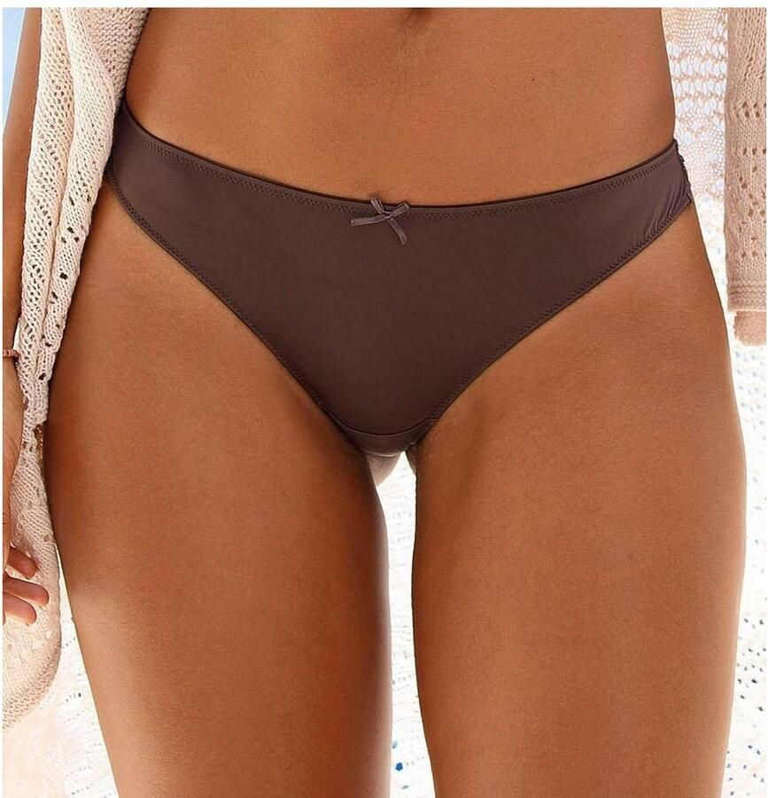 Petite fleur String achter geheel van fijne jacquard-kant (3 stuks) - Foto 7