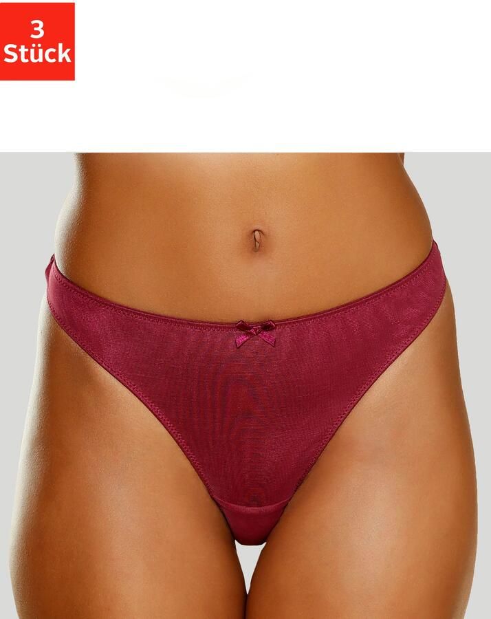 Petite fleur String met kant achter (3 stuks) - Foto 9