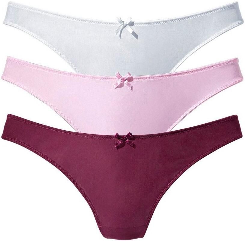 Petite fleur String met kant achter (3 stuks) - Foto 6