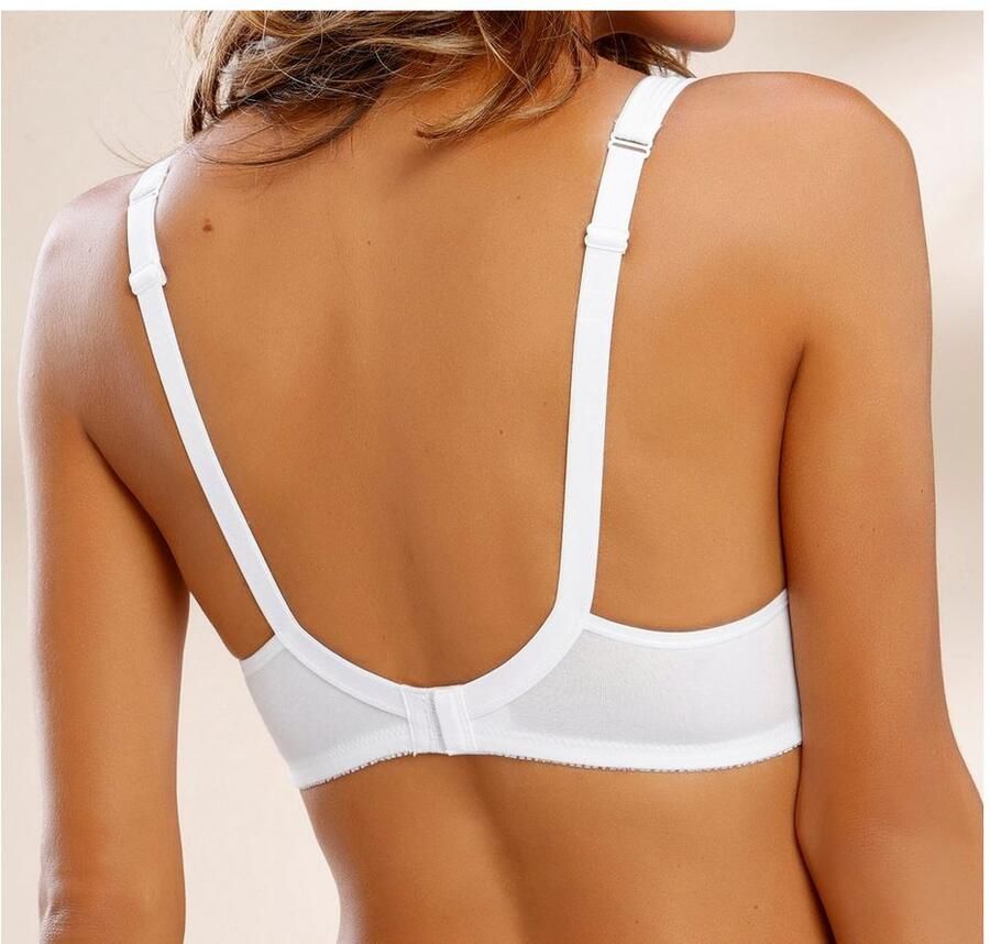 Petite fleur T-shirt-bh met beugel zonder vullingen (Set van 2)