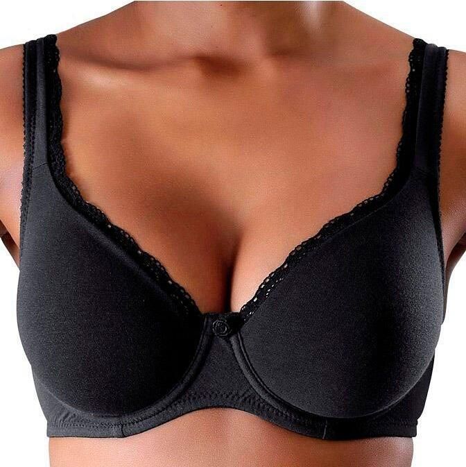 Petite fleur T-shirt-bh met ongevoerde naadloze cups gemaakt van katoen(Set van 2) - Foto 7