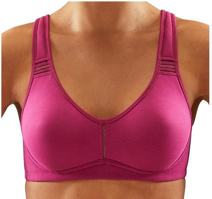 Petite fleur T-shirt-bh zonder beugels van katoen (Set van 2)