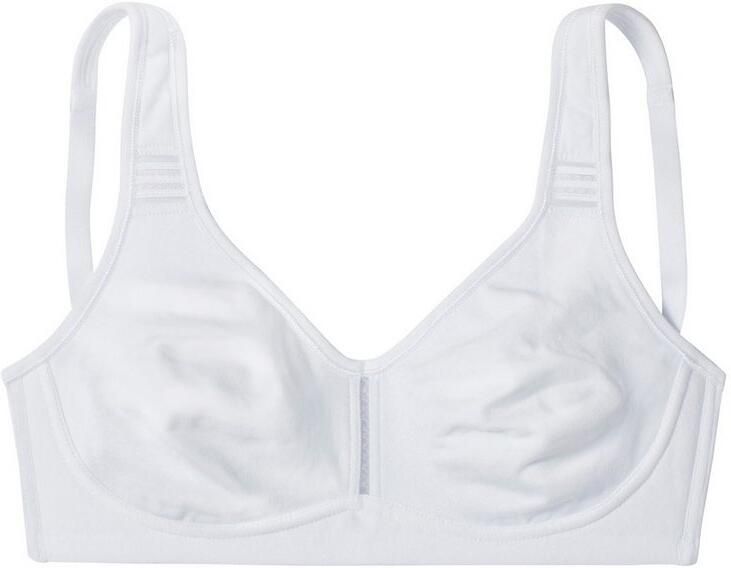 Petite fleur T-shirt-bh zonder beugels van katoen (Set van 2) - Foto 6