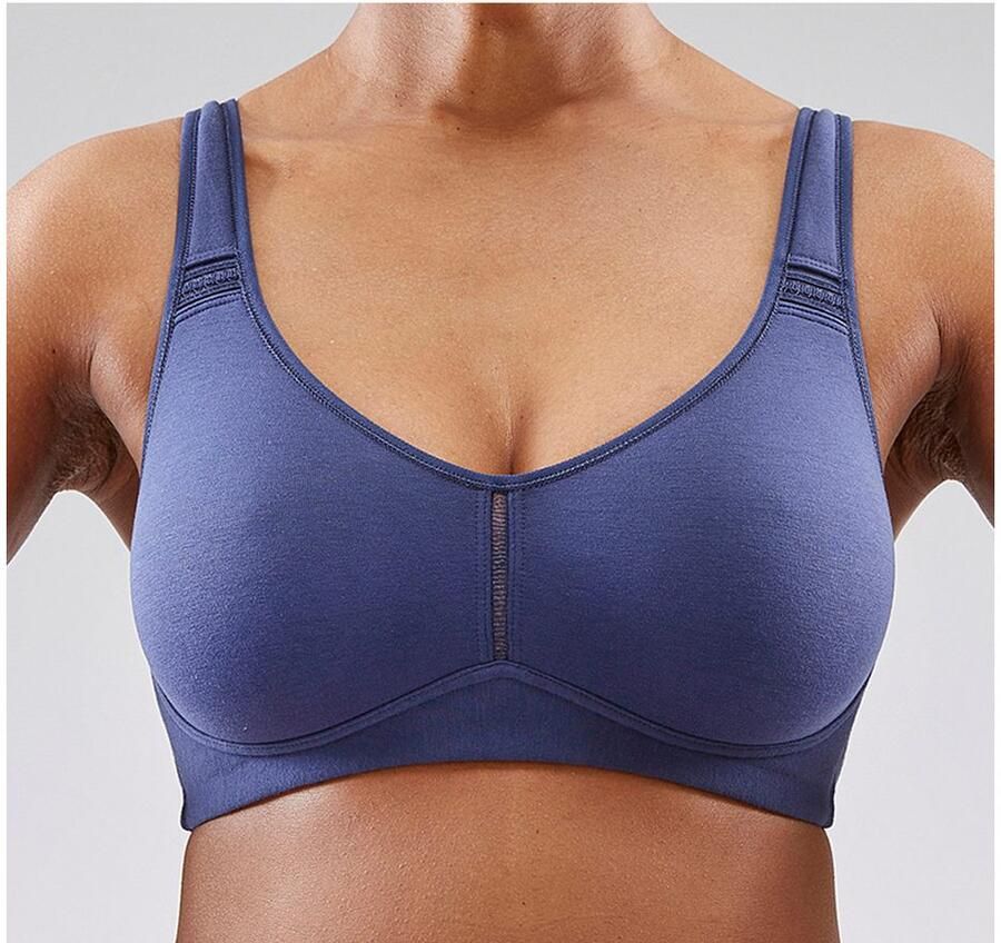 Petite fleur T-shirt-bh zonder beugels van katoen (Set van 2)