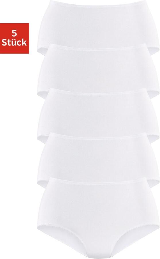 Petite fleur Tailleslip van elastisch katoen (5 stuks Set van 5) - Foto 4