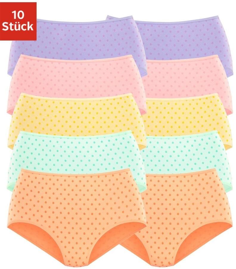 Petite fleur Tailleslip van elastisch katoen (set 10 stuks 10 stuks) - Foto 4