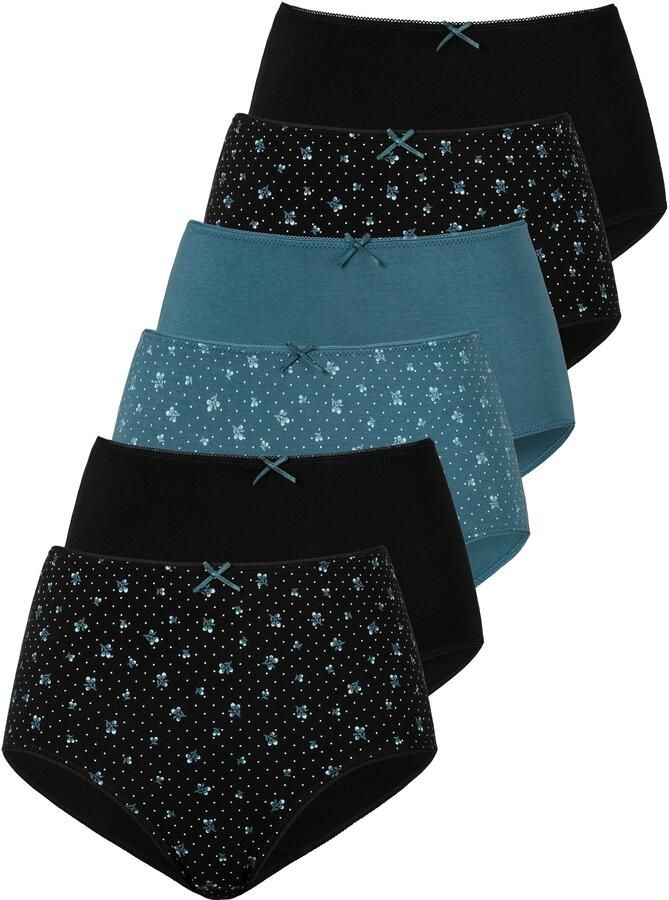 Petite fleur Tailleslip van elastisch katoen (Set van 6) - Foto 6