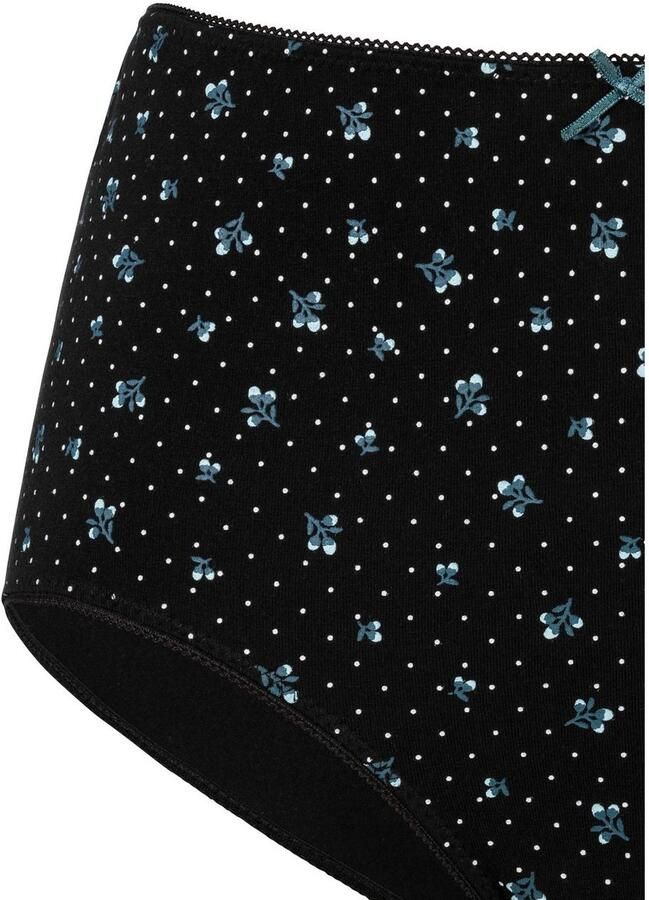 Petite fleur Tailleslip van elastisch katoen (Set van 6)