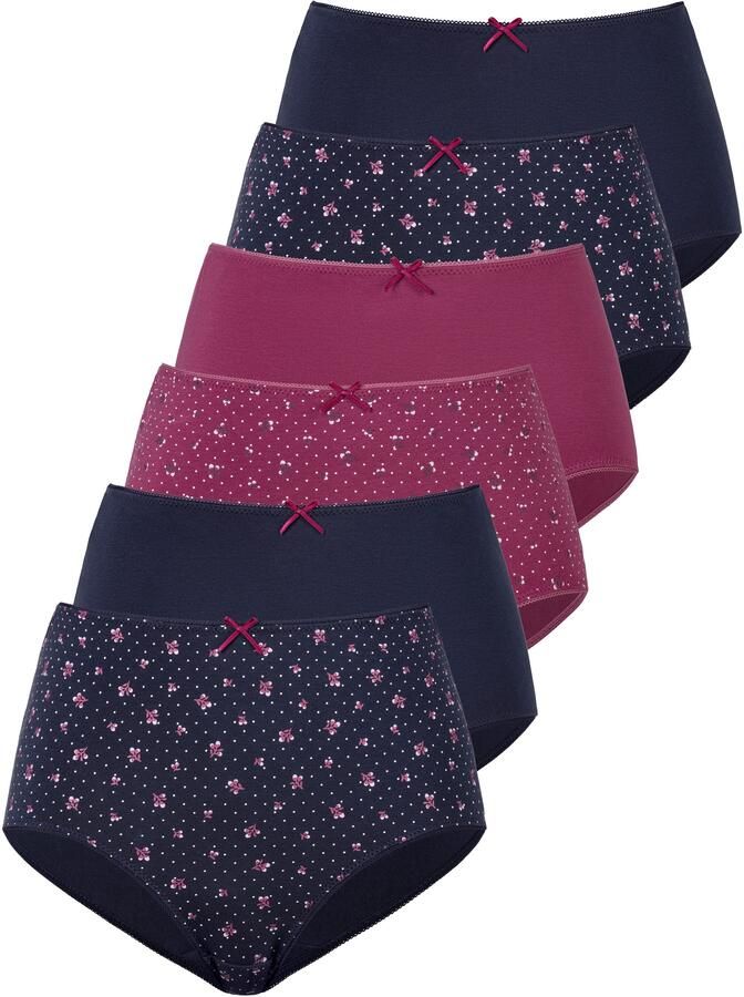 Petite fleur Tailleslip van elastisch katoen (Set van 6) - Foto 6