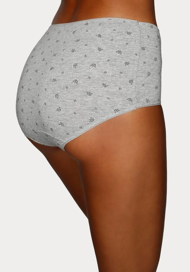 Petite fleur Tailleslip van elastisch katoen (Set van 6) - Foto 4