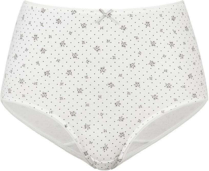 Petite fleur Tailleslip van elastisch katoen (Set van 6) - Foto 5