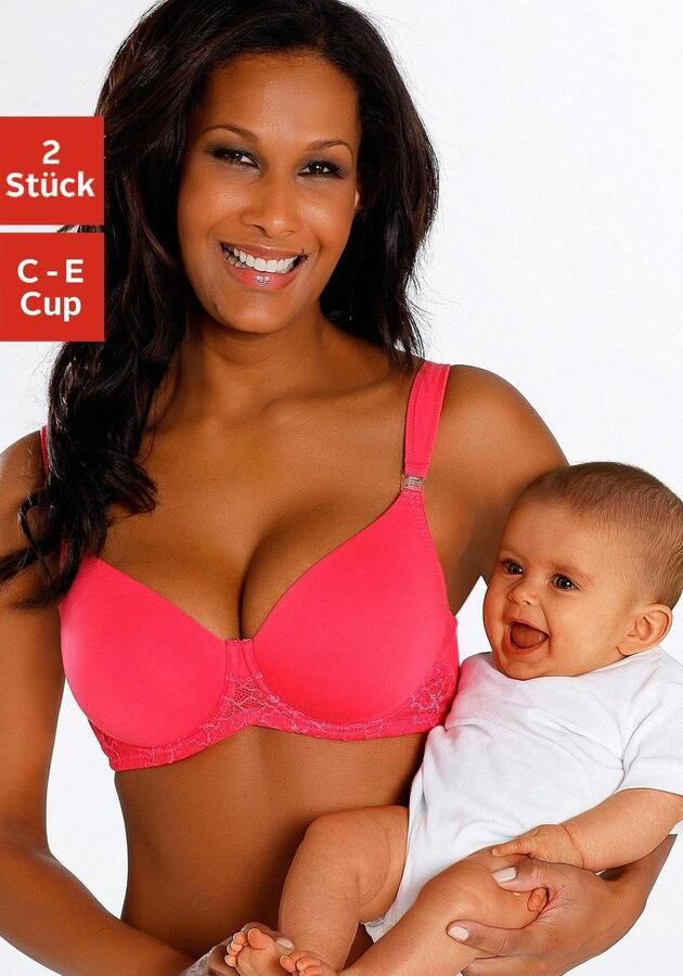 Petite fleur Voedings-bh met beugel en brede comfortbanden (2-delig Set van 2) - Foto 6