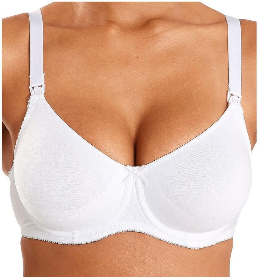 Petite fleur Voedings-bh met beugel van katoen (Set van 2)