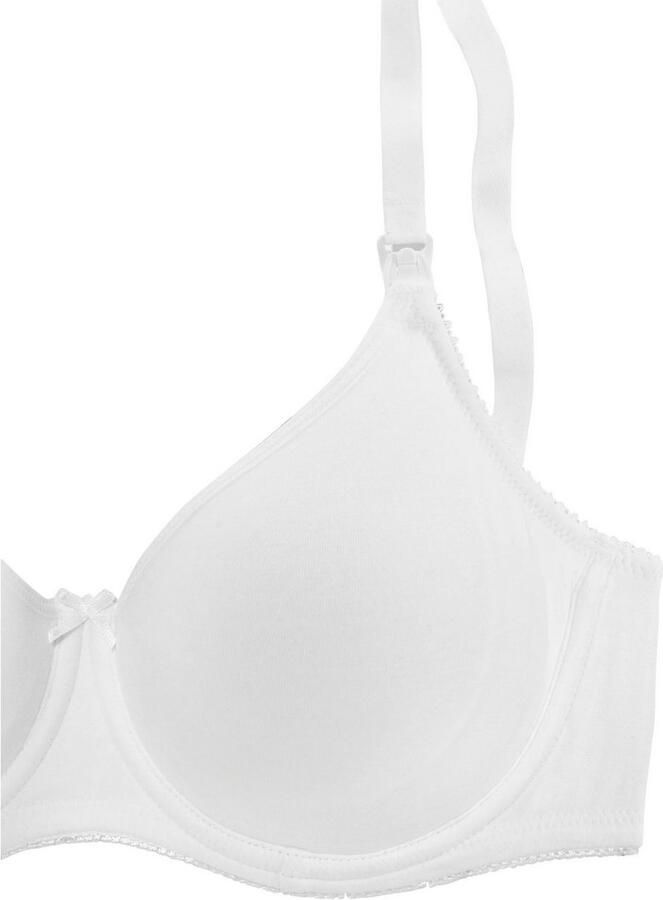 Petite fleur Voedings-bh met beugel van katoen (Set van 2) - Foto 3