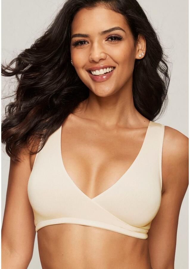 Petite fleur Voedings-bh zonder beugels in comfortabel wikkelmodel (Set van 2) - Foto 3