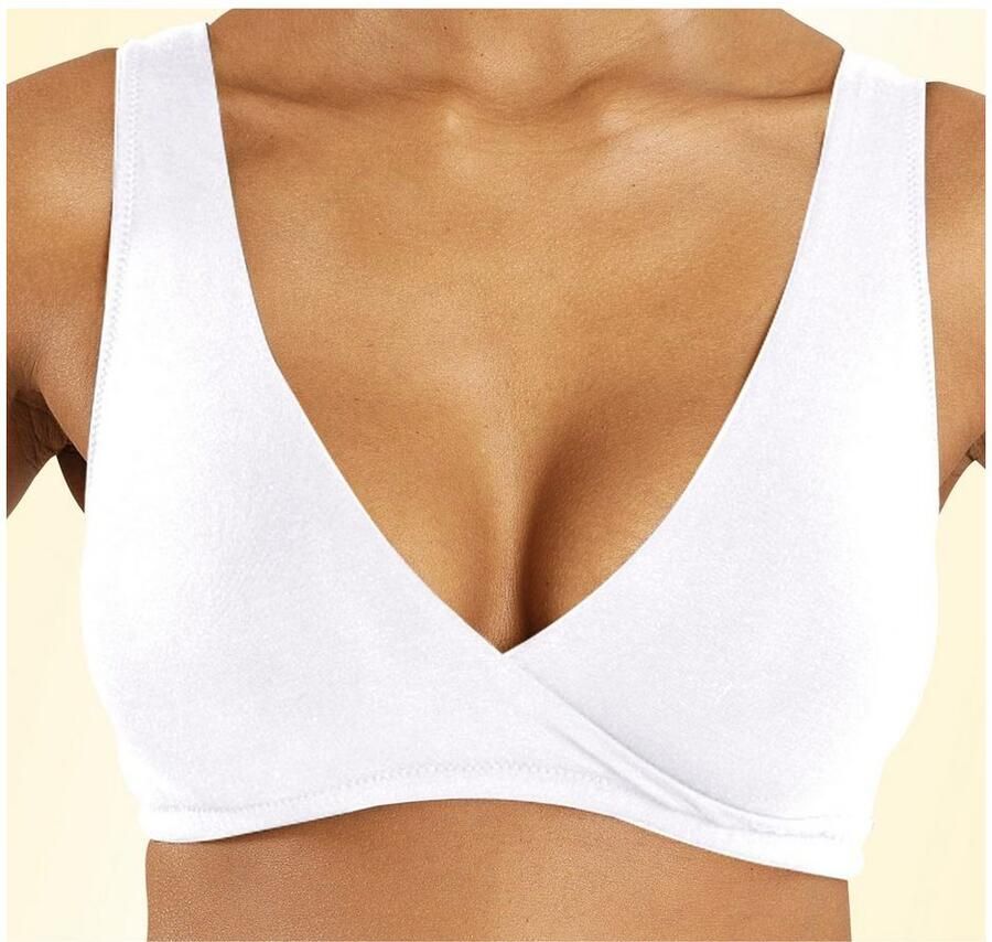 Petite fleur Voedings-bh zonder beugels in comfortabel wikkelmodel (Set van 2)