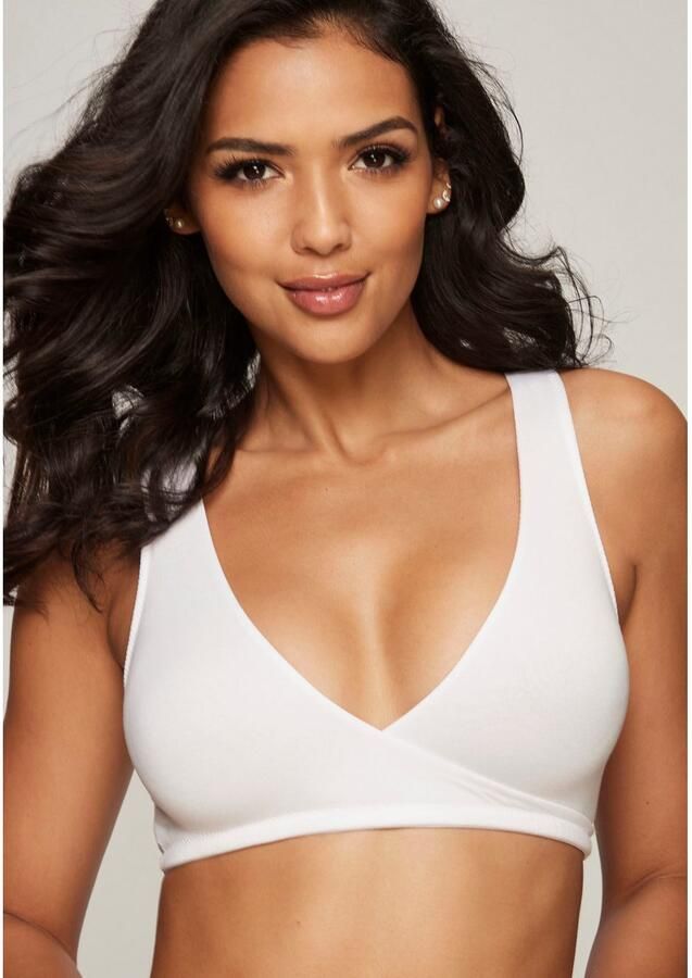 Petite fleur Voedings-bh zonder beugels in comfortabel wikkelmodel (Set van 2) - Foto 3