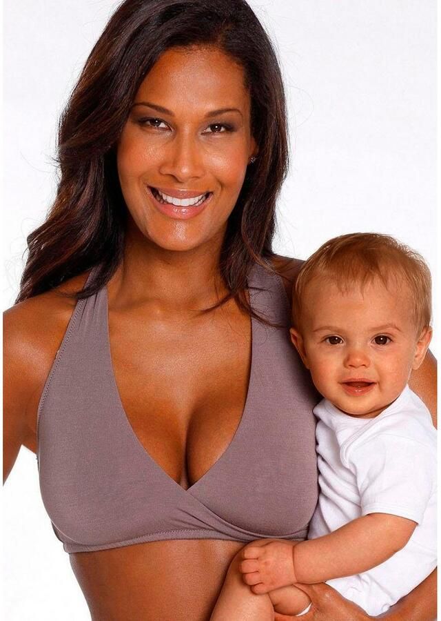 Petite fleur Voedings-bh zonder beugels in comfortabel wikkelmodel (Set van 2) - Foto 4