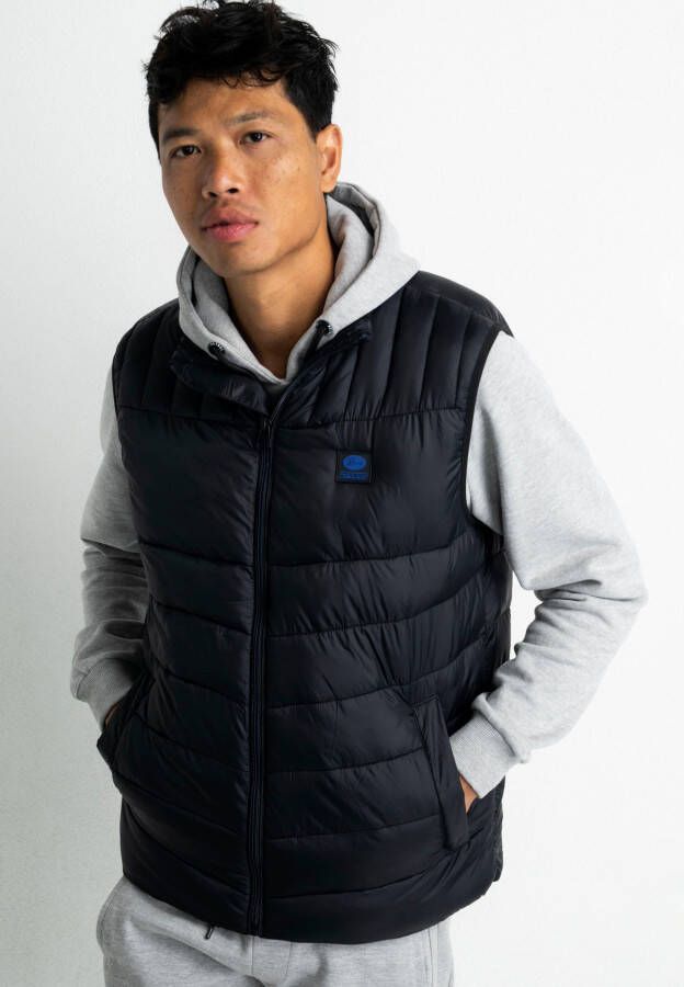 Petrol Bodywarmer Zwart Heren