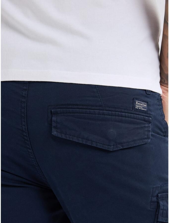 Petrol Industries regular cargo broek donkerblauw - Foto 3