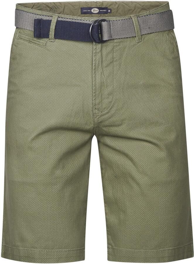 Petrol Industries Chino-short Zomerbroek met riem - Foto 9