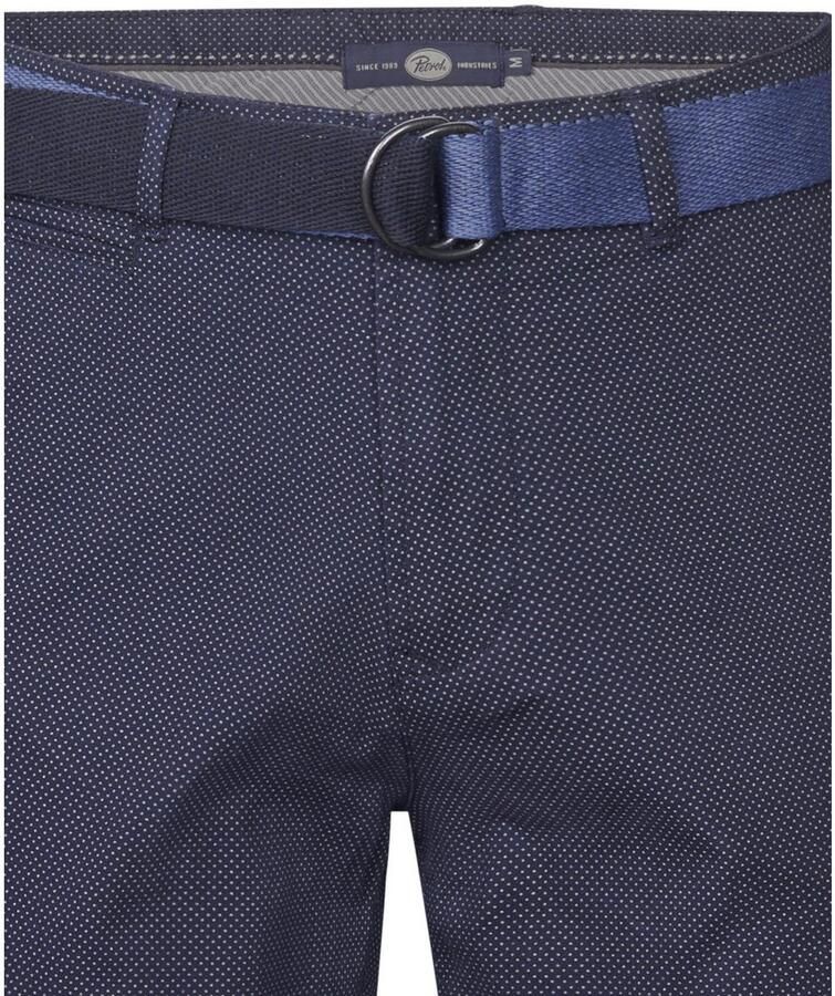 Petrol Industries Chino-short Zomerbroek met riem