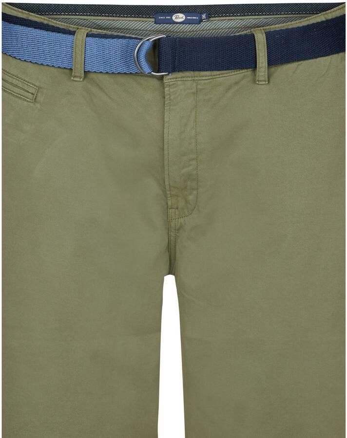 Petrol Industries Chino-short Zomerbroek met riem