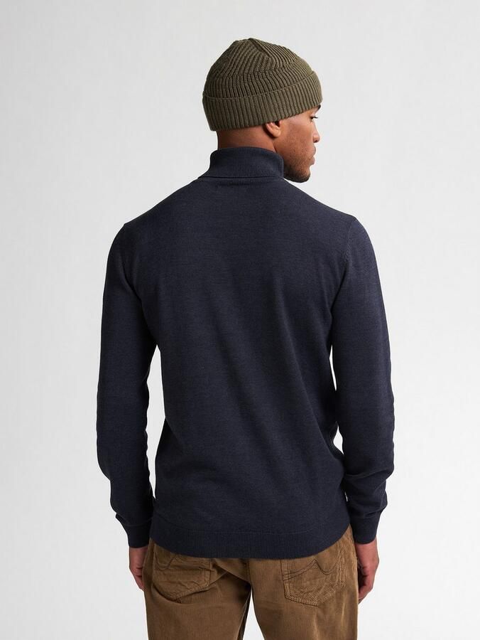 Petrol Industries Coltrui Men Knitwear Collar Basi Onderhoudsvriendelijke materiaalmix met katoenpercentage - Foto 5