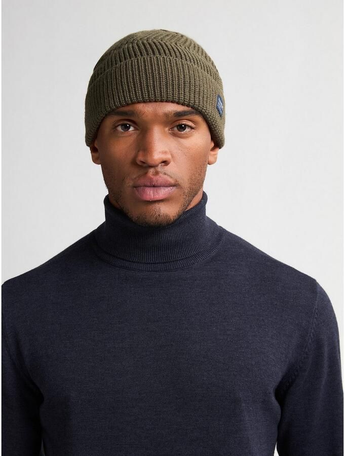 Petrol Industries Coltrui Men Knitwear Collar Basi Onderhoudsvriendelijke materiaalmix met katoenpercentage - Foto 4