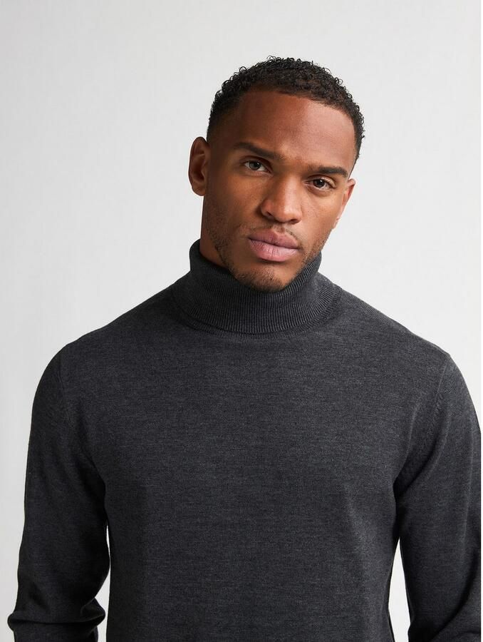 Petrol Industries Coltrui Men Knitwear Collar Basi Onderhoudsvriendelijke materiaalmix met katoenpercentage - Foto 4