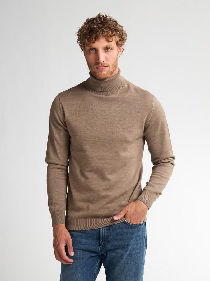 Petrol Industries Coltrui Men Knitwear Collar Basi Onderhoudsvriendelijke materiaalmix met katoenpercentage - Foto 7