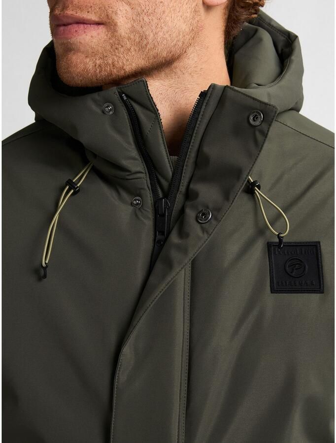 Petrol Industries Functionele parka met geborduurd logo - Foto 2