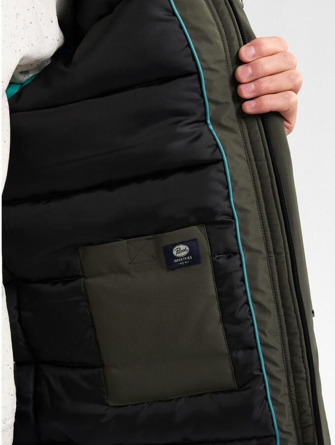 Petrol Industries Functionele parka met geborduurd logo - Foto 3