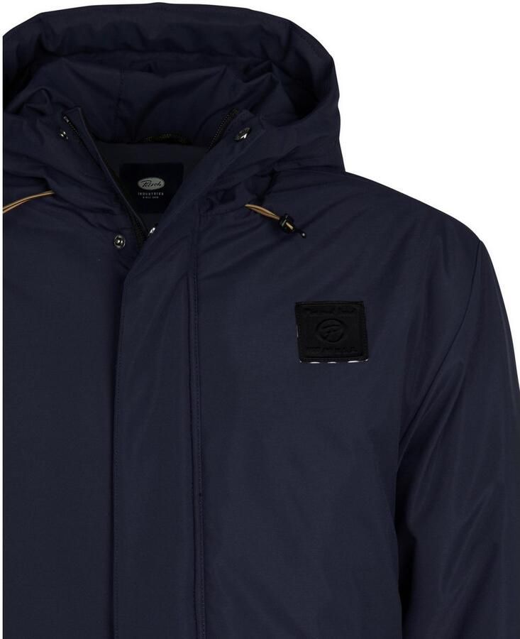 Petrol Industries Functionele parka met geborduurd logo