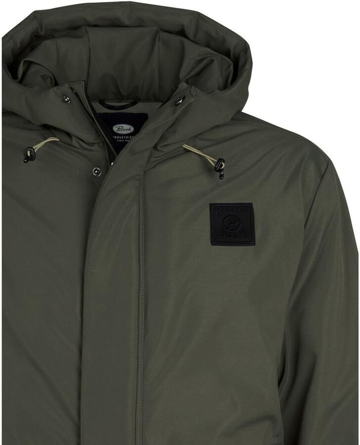 Petrol Industries Functionele parka met geborduurd logo