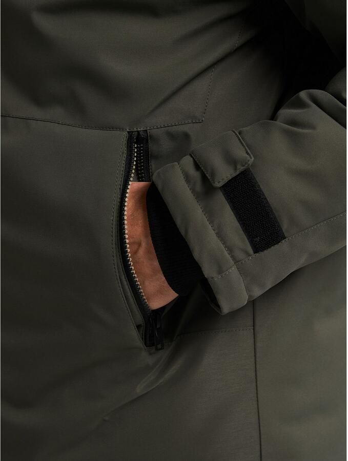 Petrol Industries Functionele parka met geborduurd logo - Foto 4