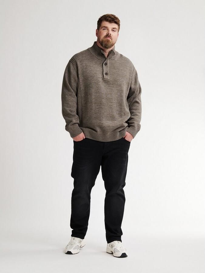 Petrol Industries Gebreide trui met ribboorden - Foto 8