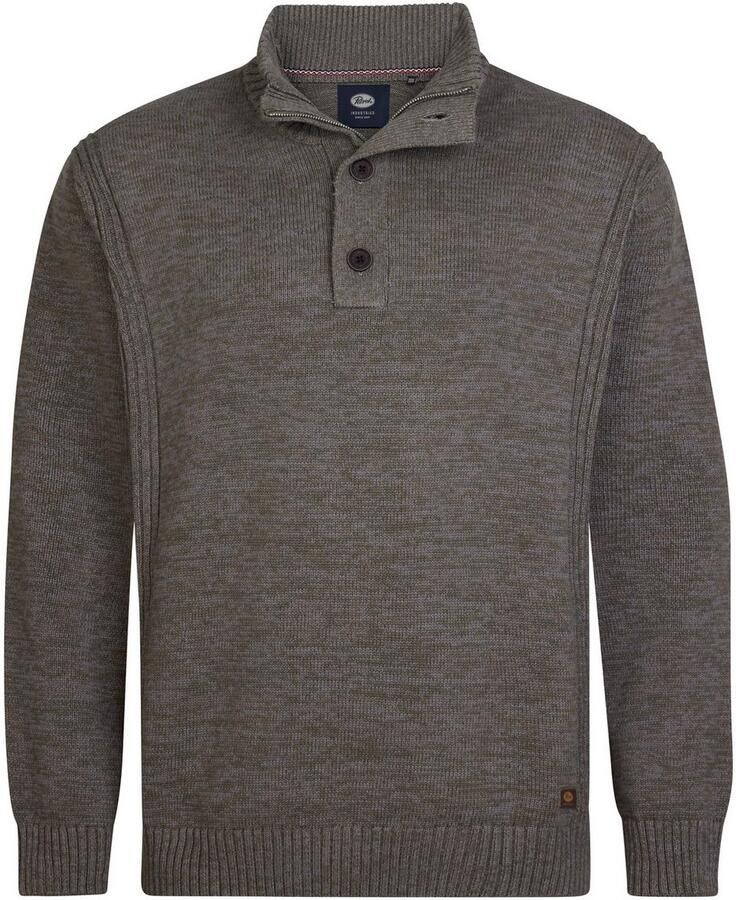 Petrol Industries Gebreide trui met ribboorden