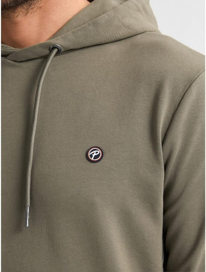 Petrol Industries Hoodie met geborduurd logo - Foto 3