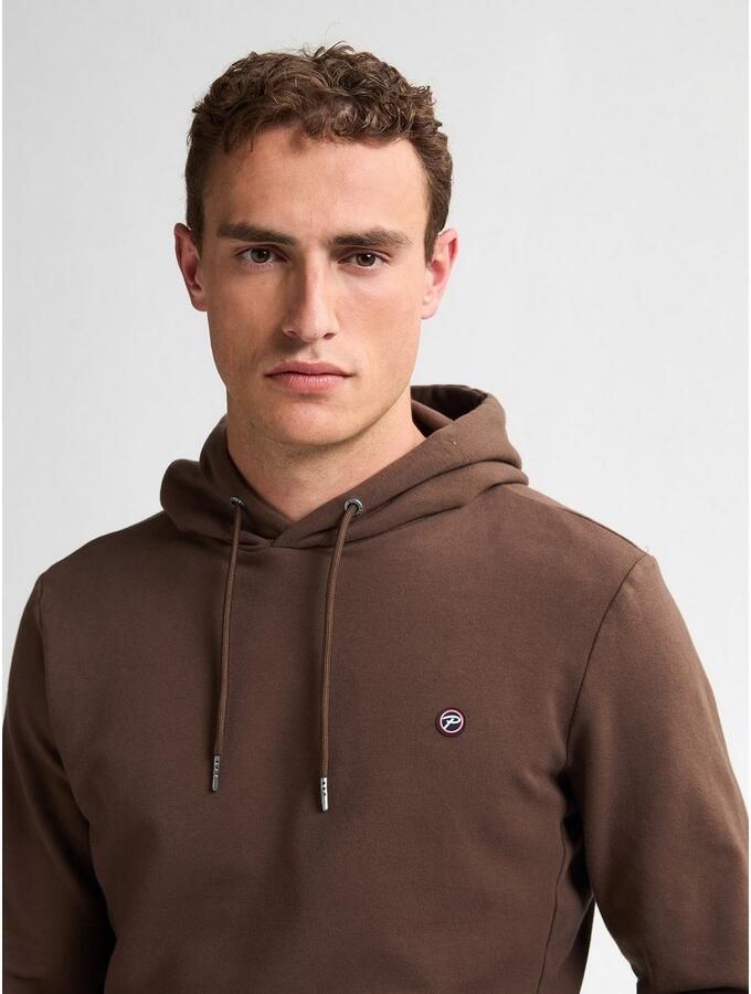 Petrol Industries Hoodie met geborduurd logo - Foto 3