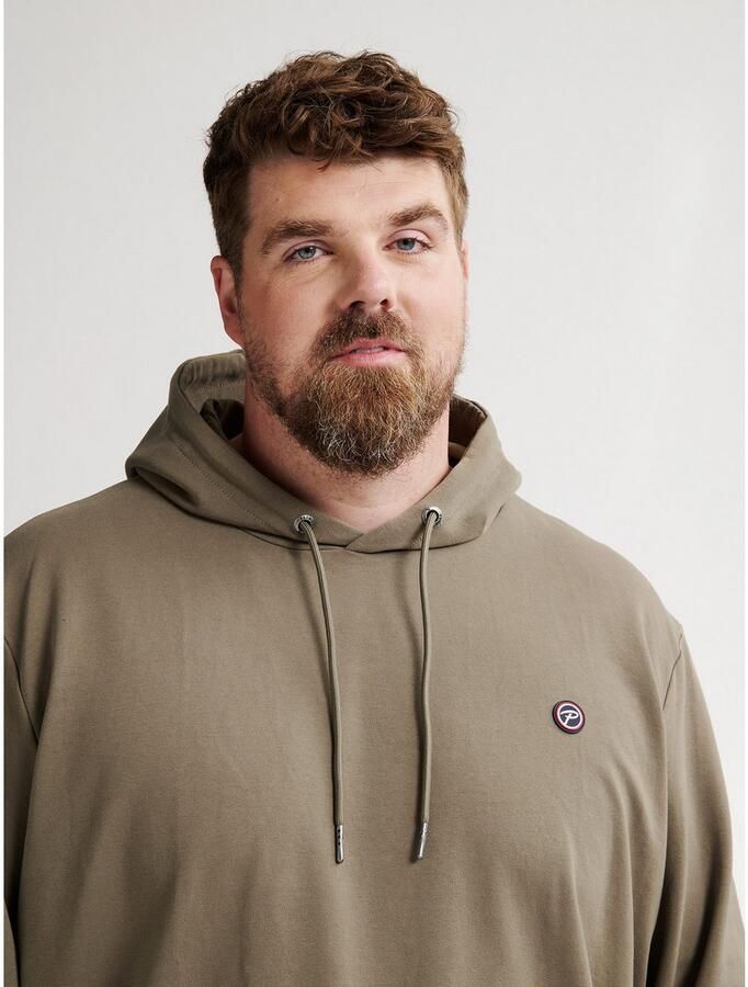 Petrol Industries Hoodie met geborduurd logo - Foto 4