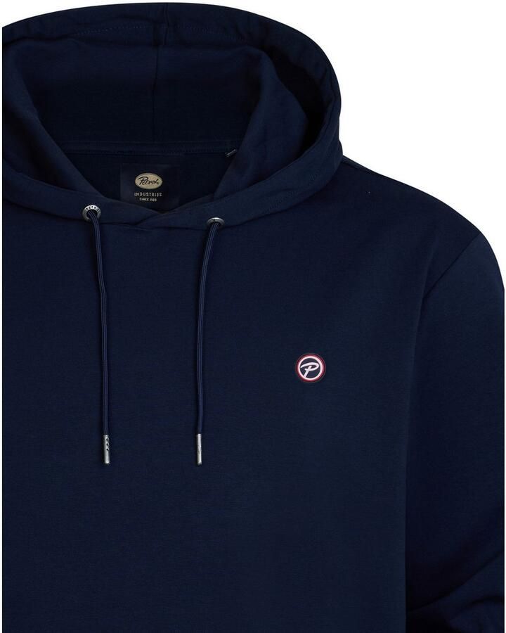 Petrol Industries Hoodie met geborduurd logo
