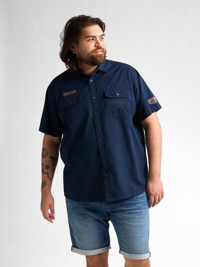 Petrol Industries Overhemd met korte mouwen met borduursels - Foto 10