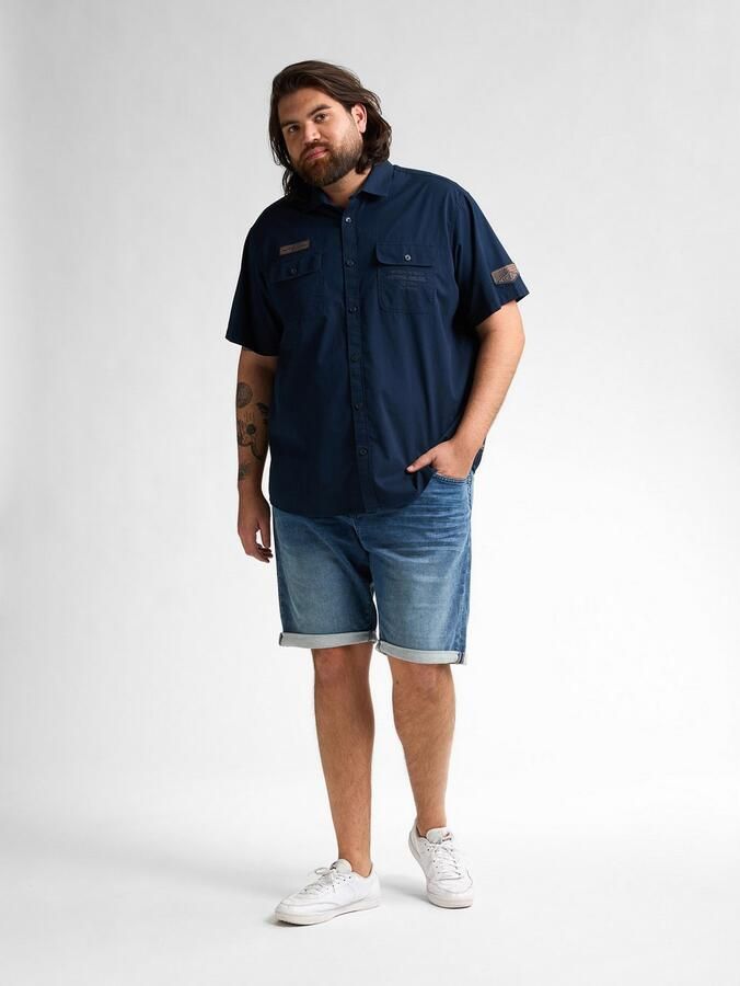 Petrol Industries Overhemd met korte mouwen met borduursels - Foto 9