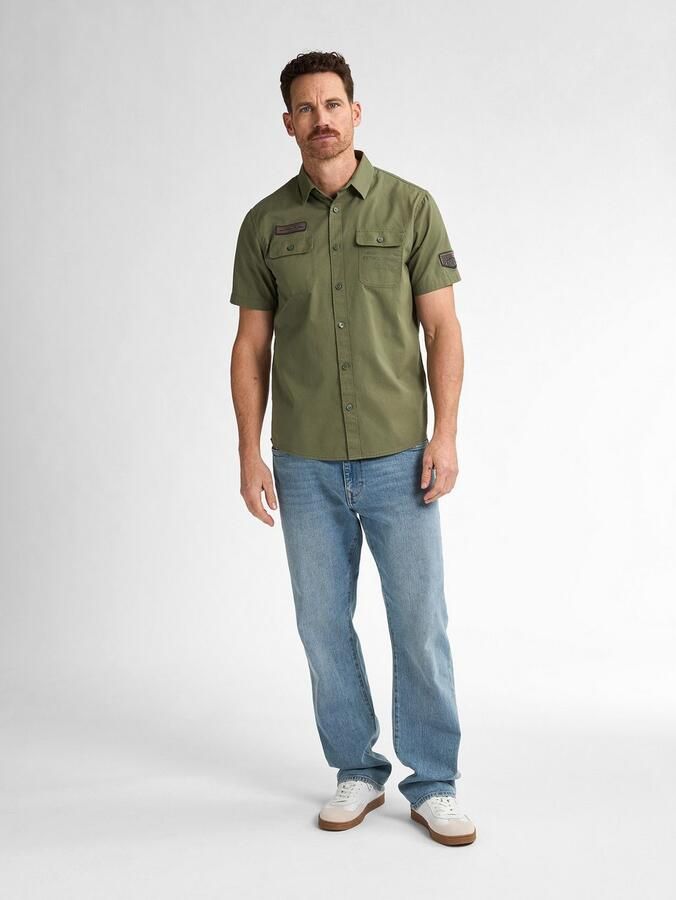 Petrol Industries Overhemd met korte mouwen met borduursels - Foto 9