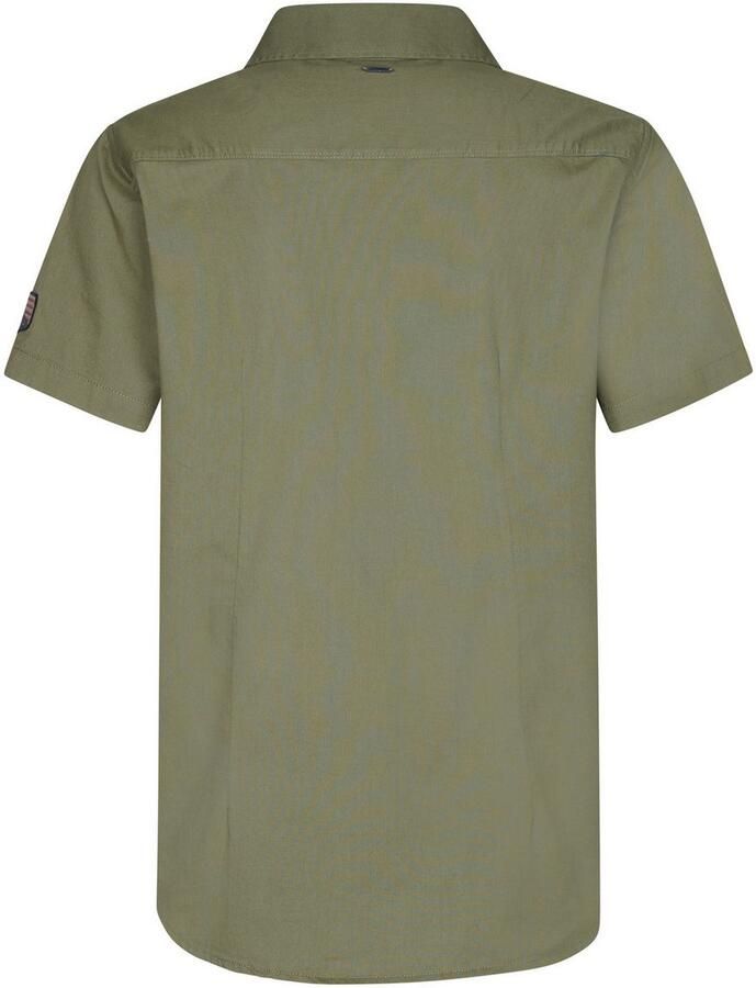 Petrol Industries Overhemd met korte mouwen met borduursels - Foto 2