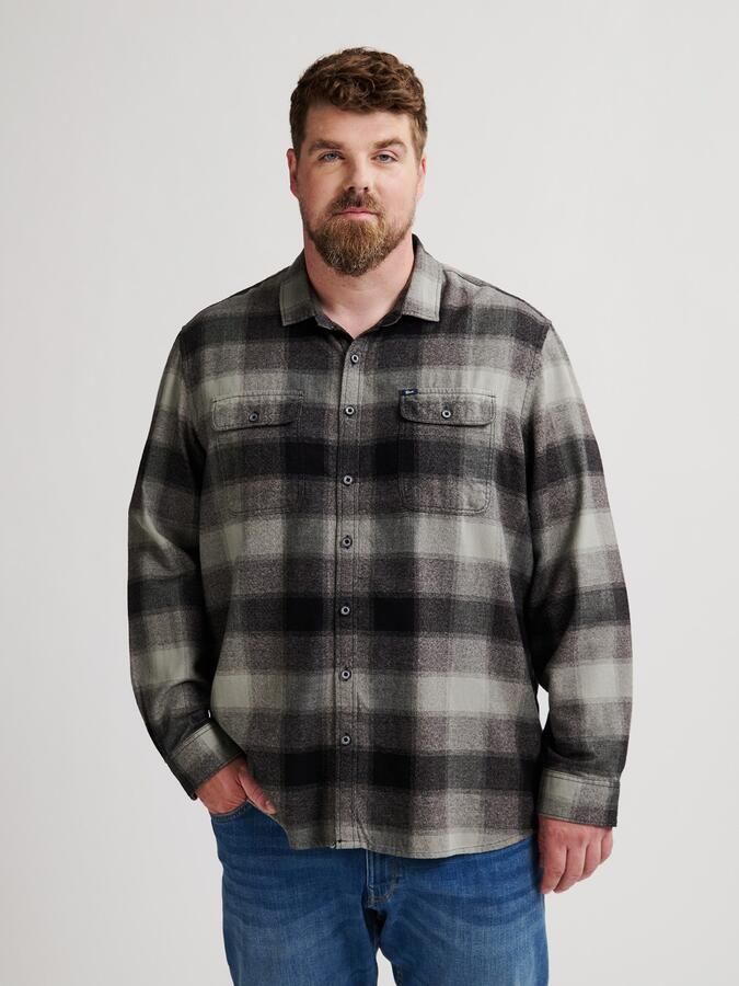 Petrol Industries Overhemd met lange mouwen met borstzakken - Foto 10